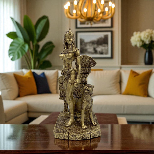 Cleopatra – Aslan Figürlü Dekoratif Biblo